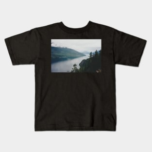 How placid is this lake? Kids T-Shirt